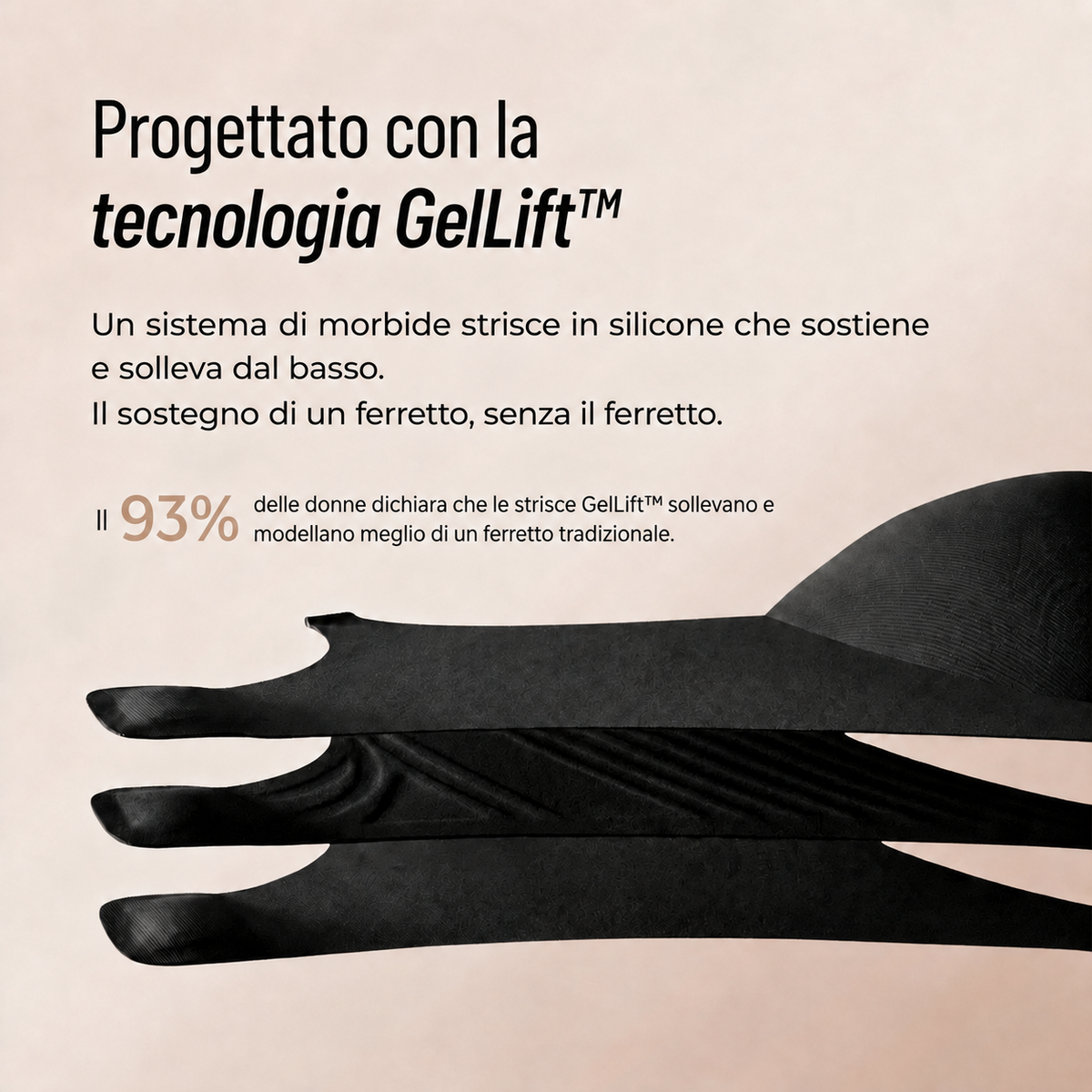 SilkFit™ Reggiseno Seconda Pelle