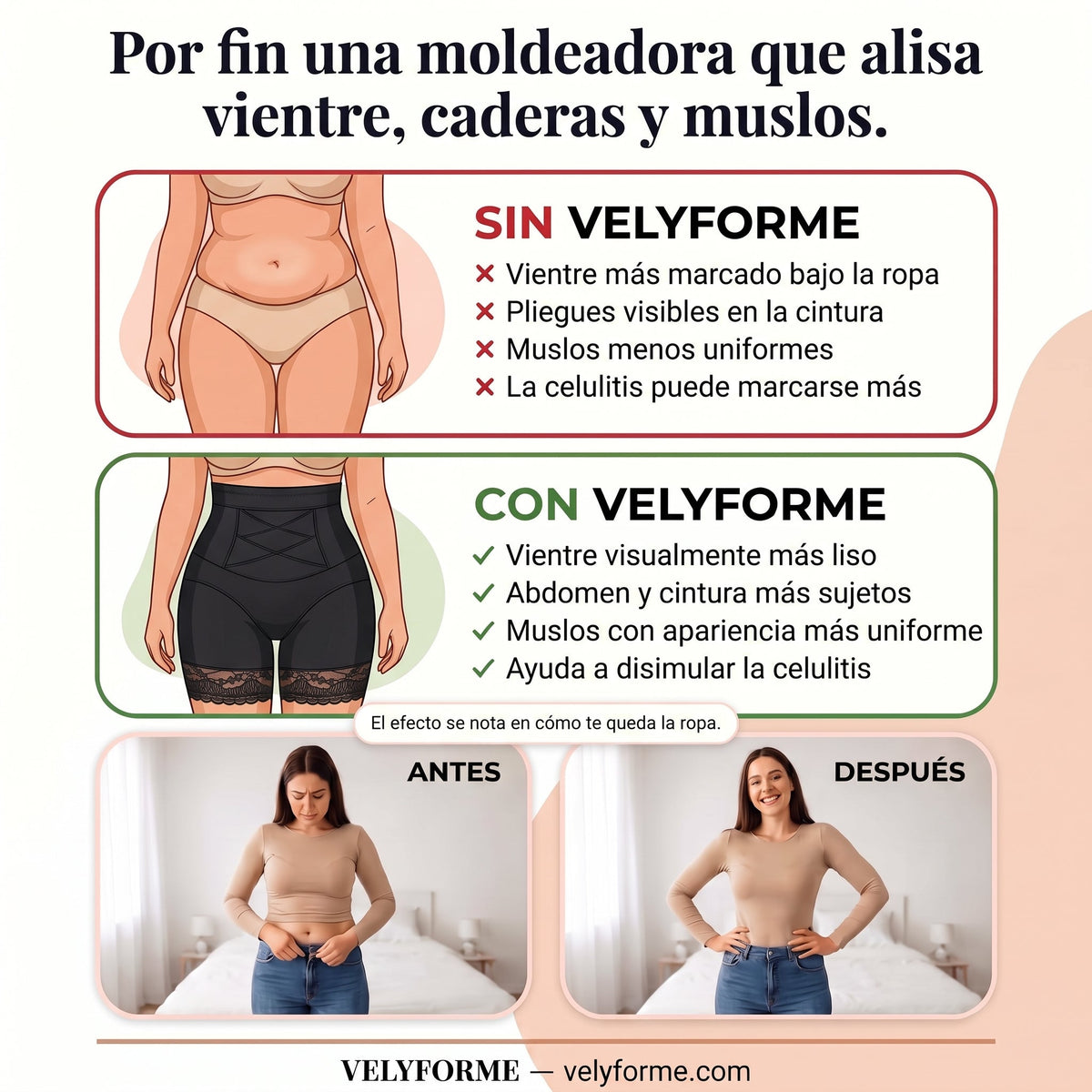NUEVO: Velyforme® Short Moldeador 360°