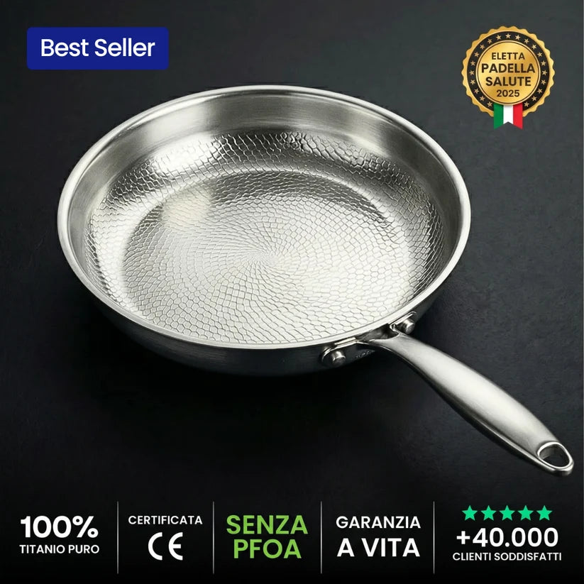 Padella 100% Titanio Puro