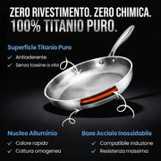 Padella 100% Titanio Puro