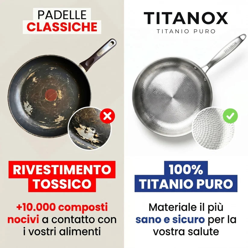 Padella 100% Titanio Puro
