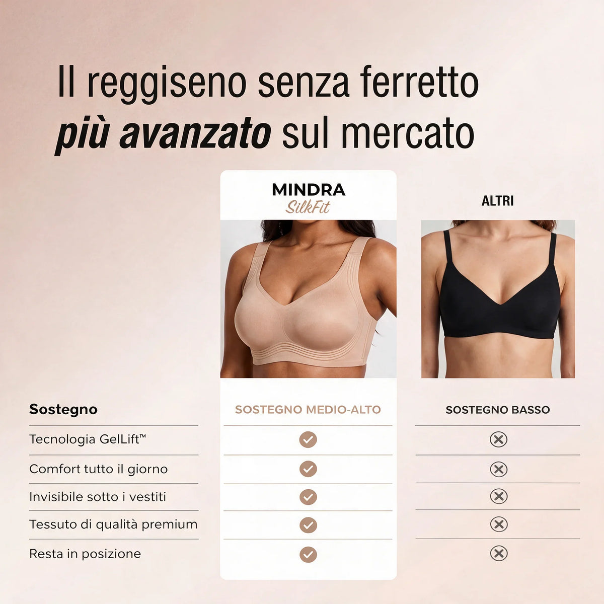 SilkFit™ Reggiseno Seconda Pelle