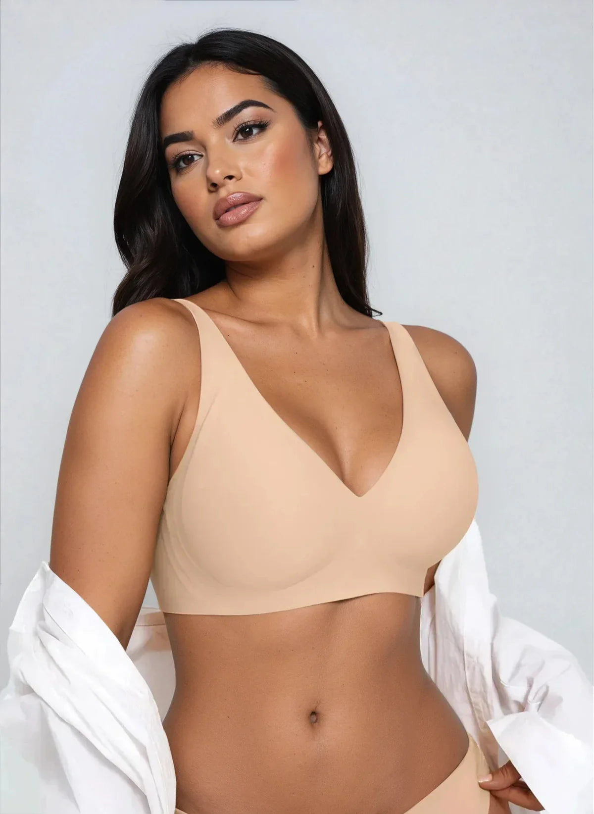 Reggiseno push-up in gel senza ferretto