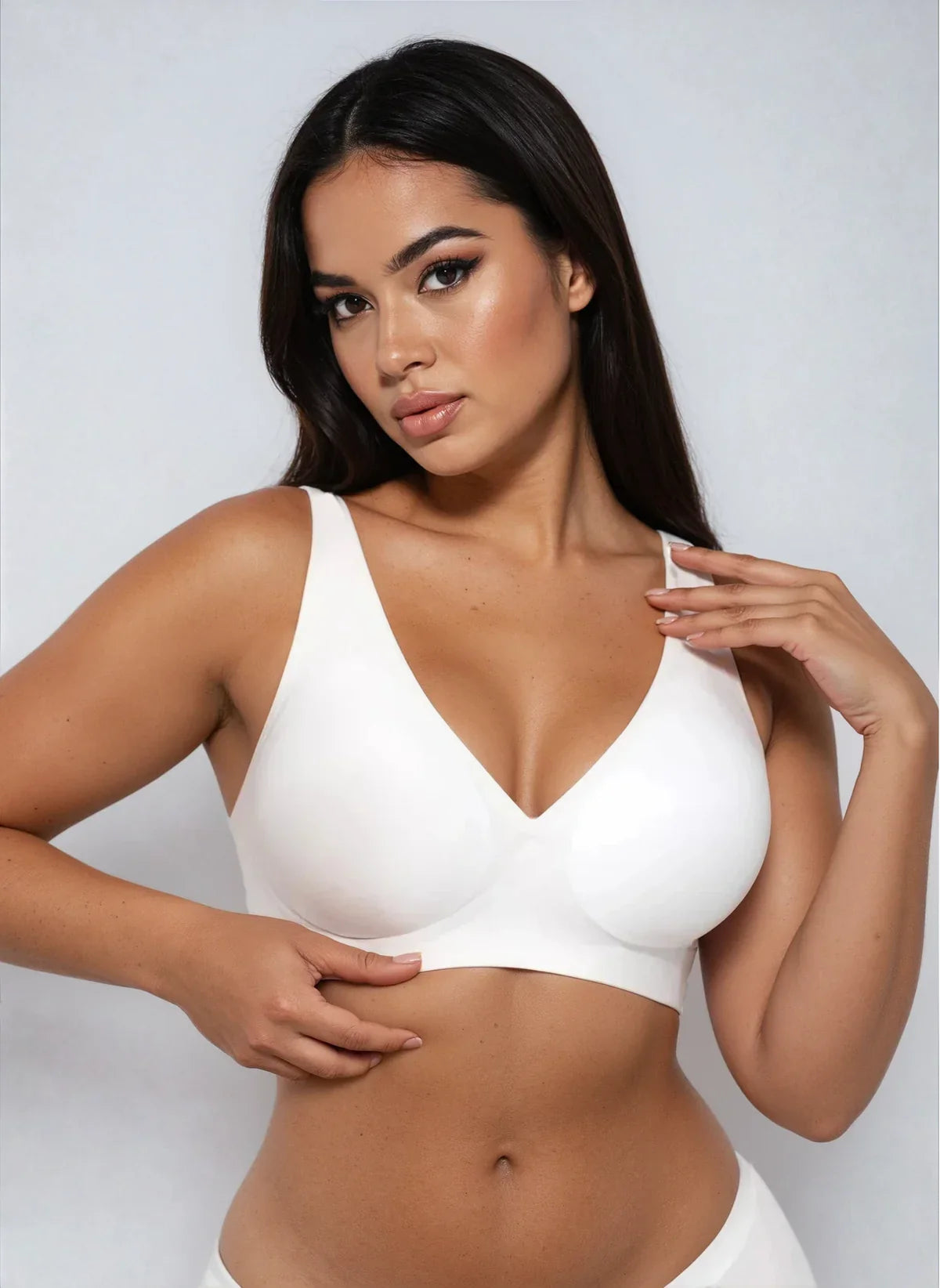 Reggiseno push-up in gel senza ferretto